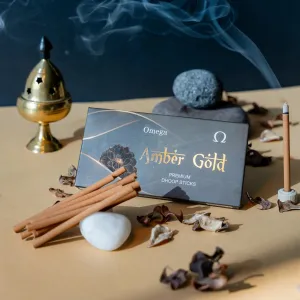 Omega Amber Gold Dhoop Sticks 50 g