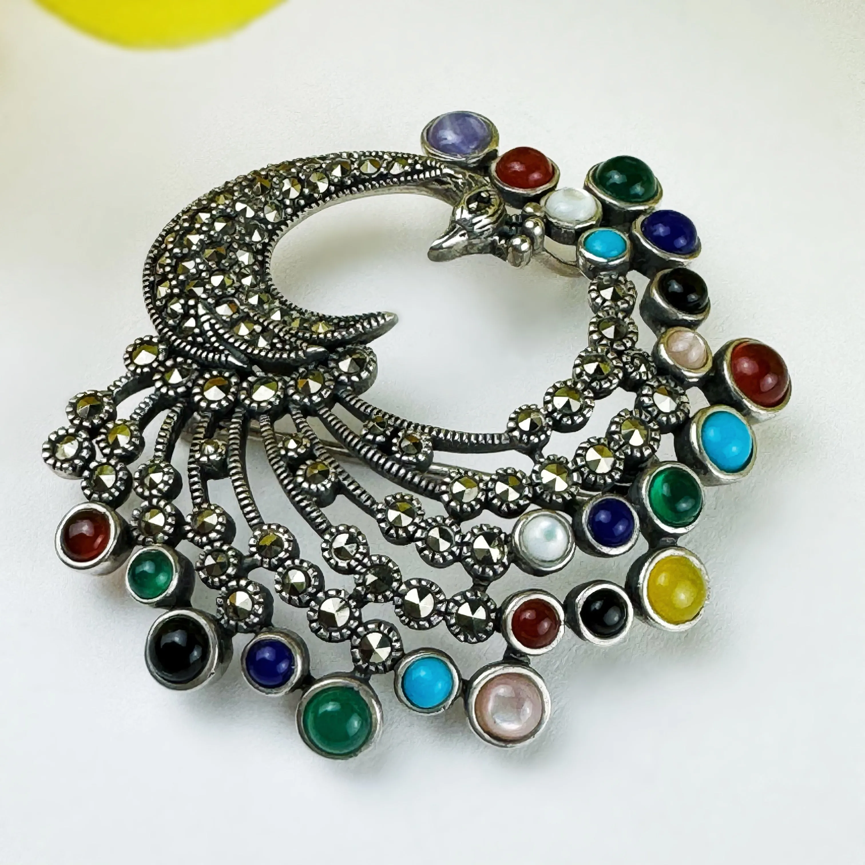 Peacock Brooch- VBR109