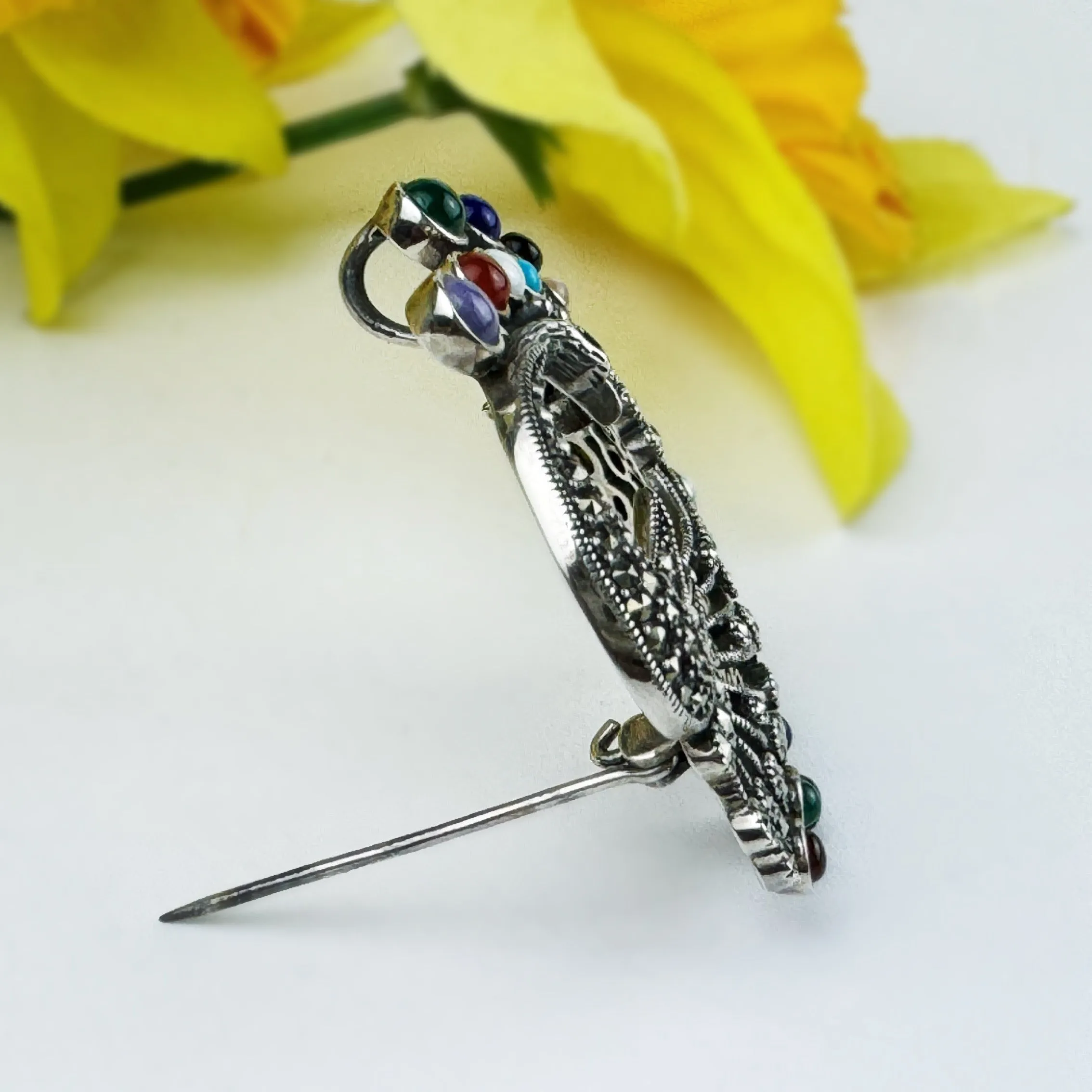 Peacock Brooch- VBR109