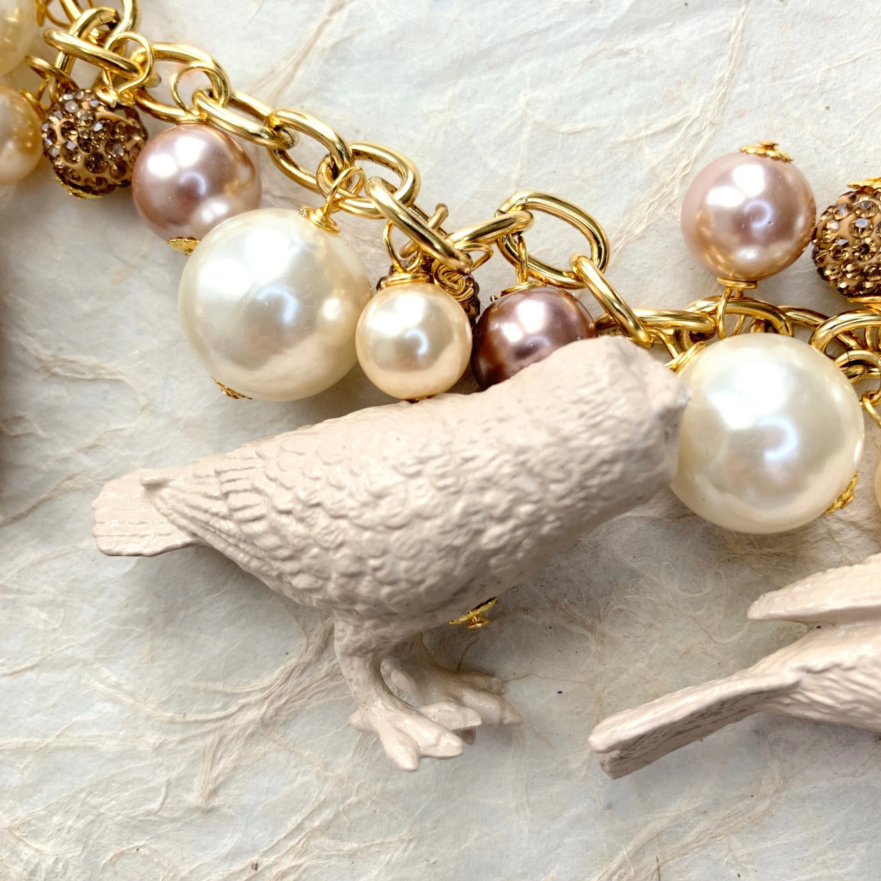 Pearl Bird Necklace