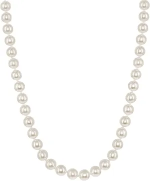 Pearl Strand Necklace, 9MM