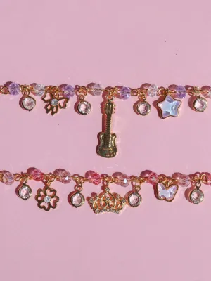 Princess and the Popstar 2pcs Bracelet Set, Friendship Bracelets