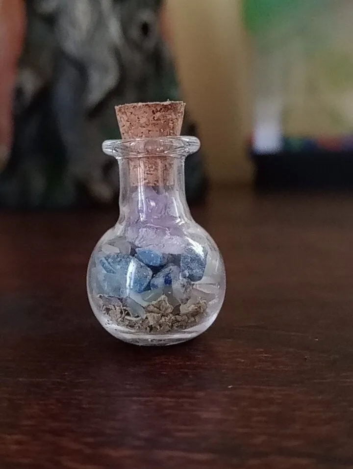 Psychic ability spell jar- Psychic spell- Spell- Spell jar- Psychic abilities- Psychic intuition-Psychic intuition spell-