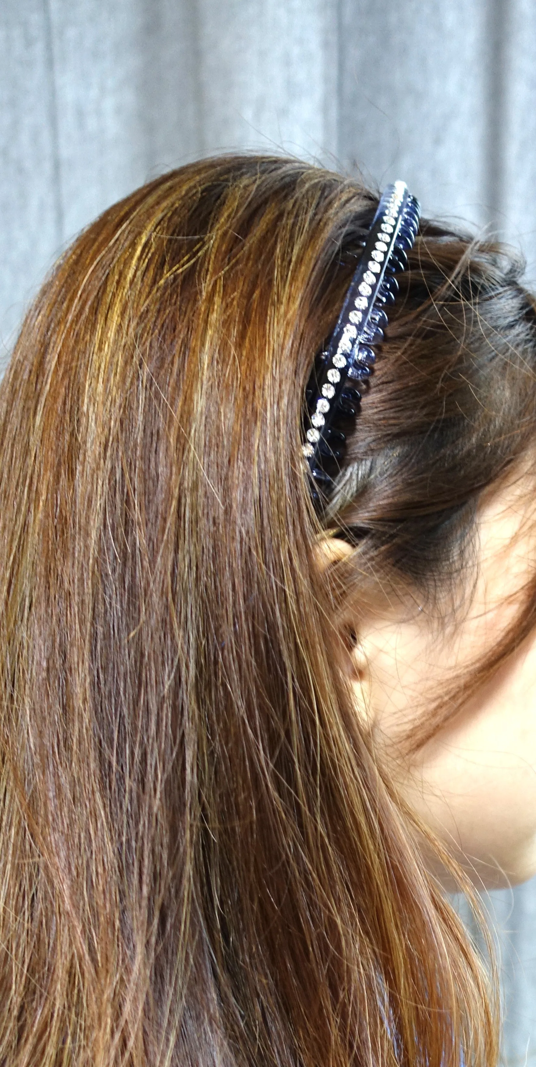 rhinestone headband tooth comb hairband for women