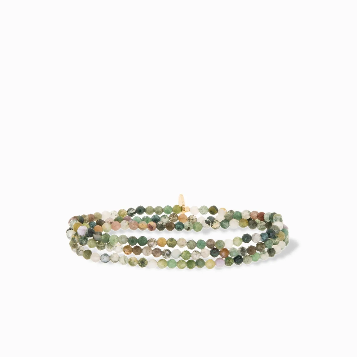 semi precious stone stretch bracelet