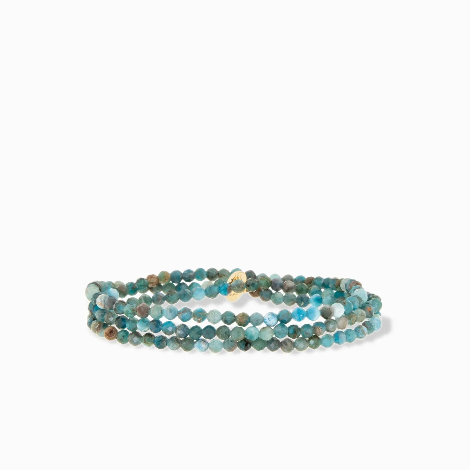 semi precious stone stretch bracelet