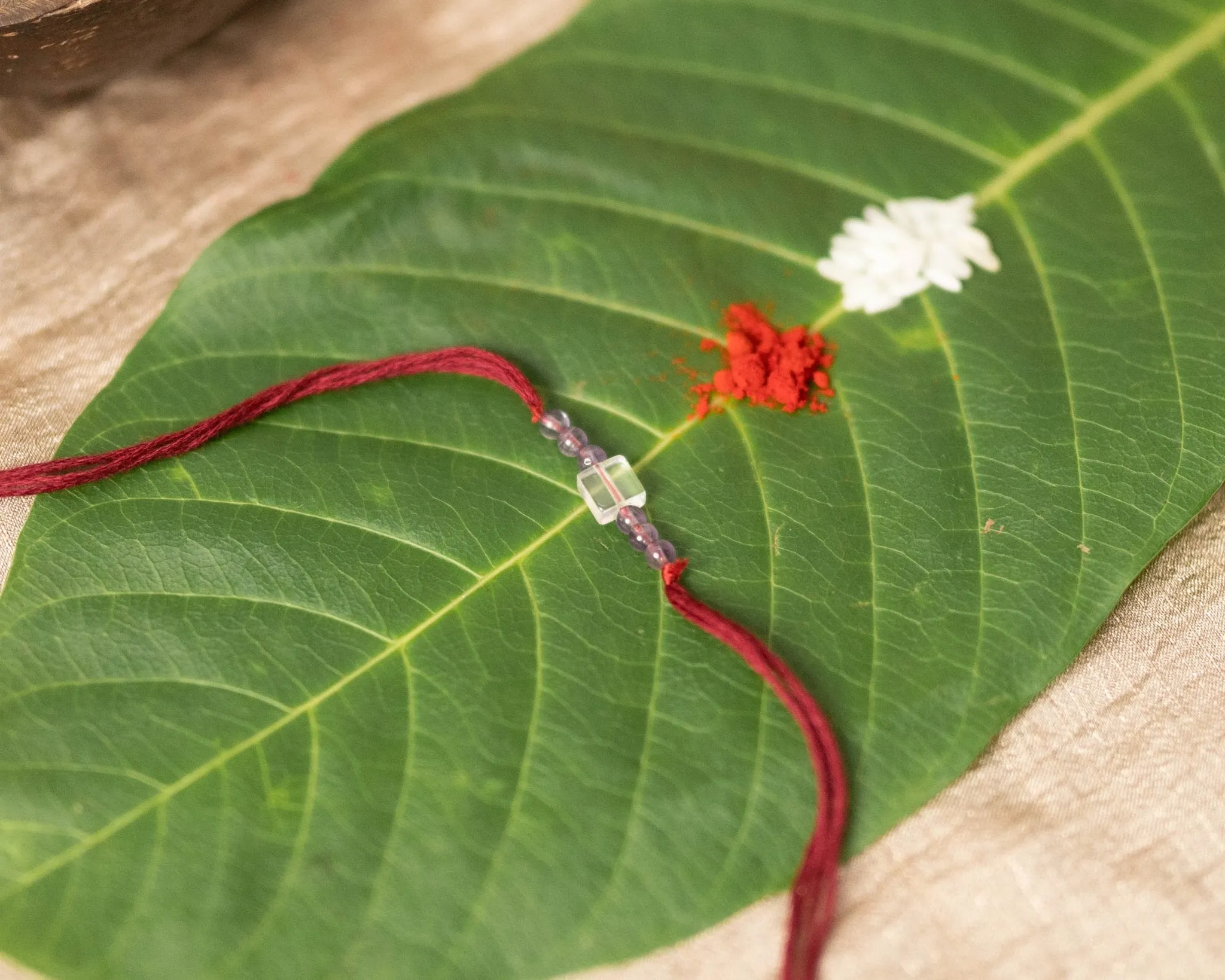 Set of 3 Crystal Rakhis