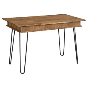 Sheeran Rustic Amber Writing Desk