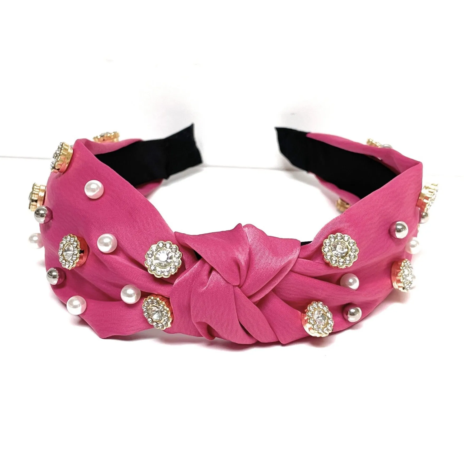 Silk Satin Knot Headband