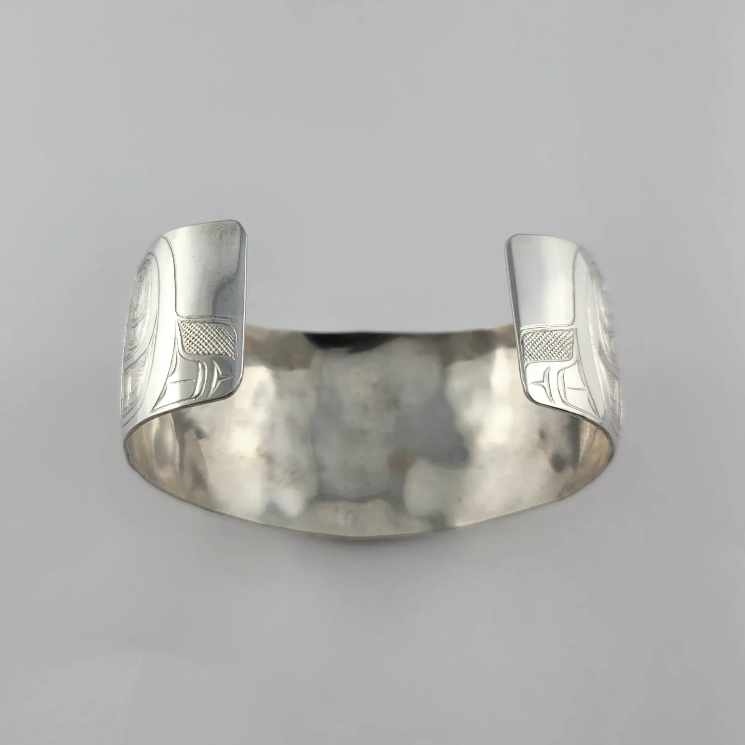 Silver Chilkat Style Bracelet