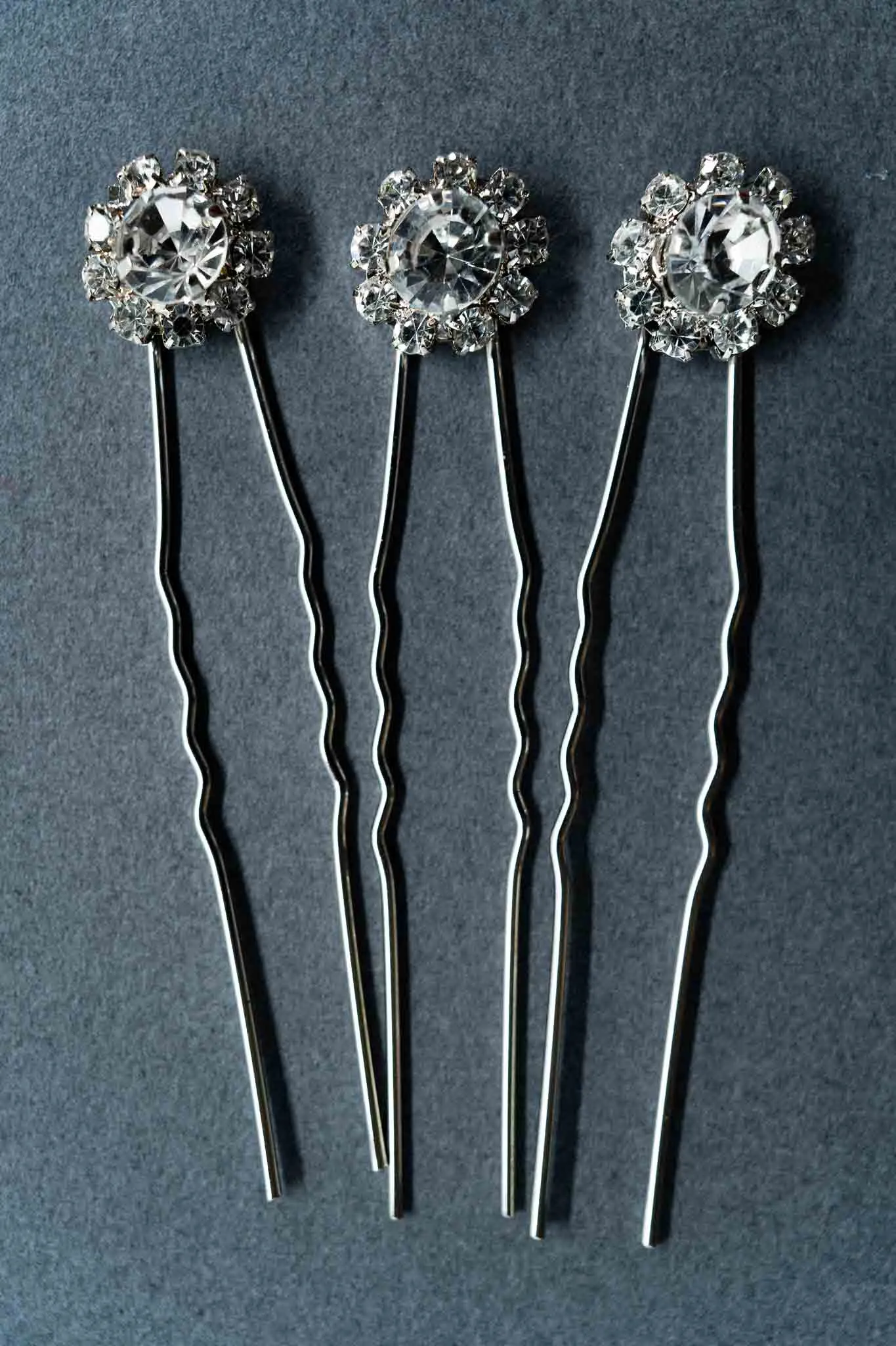 Silver Floral Hair pin