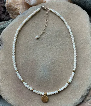 Simple Pearl Necklace