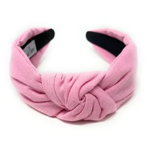 Soft Pink Knotted Headband