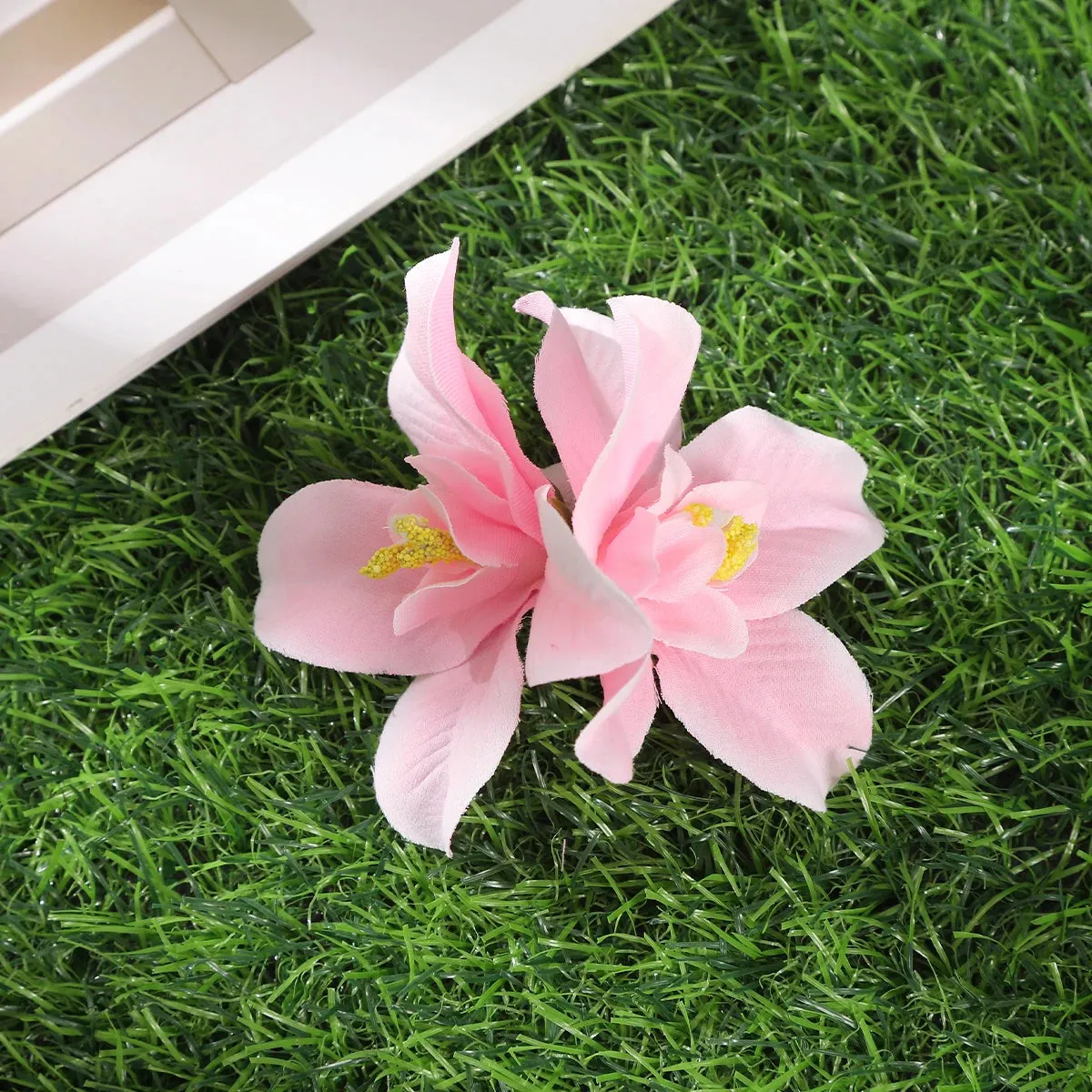 TAVIMART  -  Gladiolus Hairpin Flowers Small Hair Clips Bohemia Bridal Flowers Hair Clips Hairpins Barrette For Wedding Hair Accessories