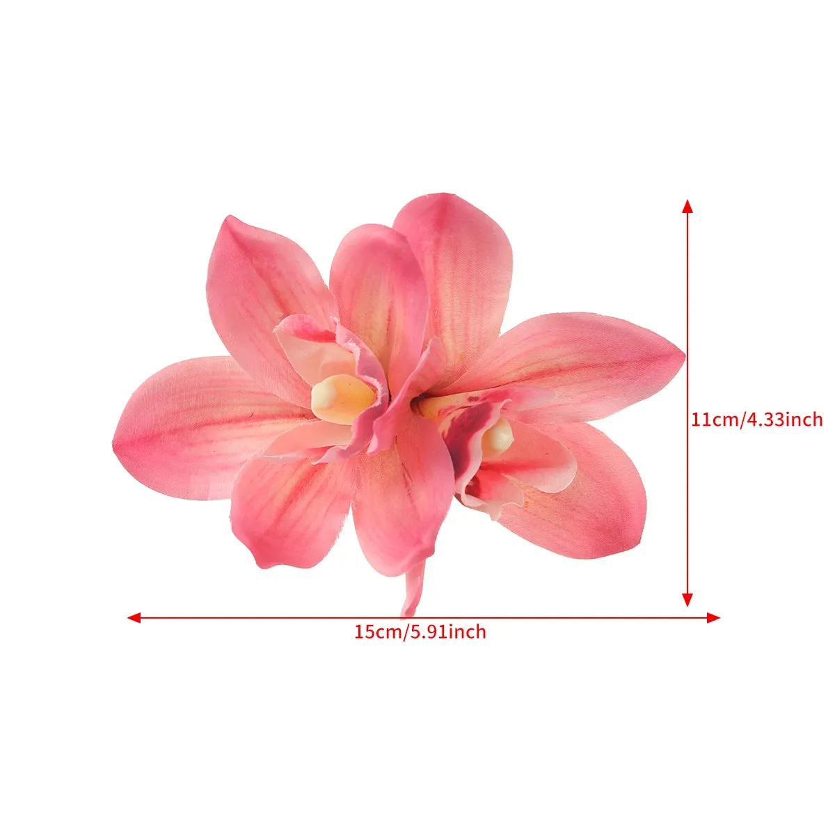 TAVIMART  -  Gladiolus Hairpin Flowers Small Hair Clips Bohemia Bridal Flowers Hair Clips Hairpins Barrette For Wedding Hair Accessories