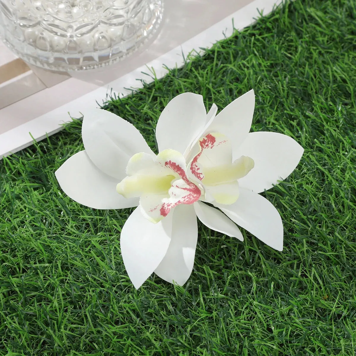 TAVIMART  -  Gladiolus Hairpin Flowers Small Hair Clips Bohemia Bridal Flowers Hair Clips Hairpins Barrette For Wedding Hair Accessories