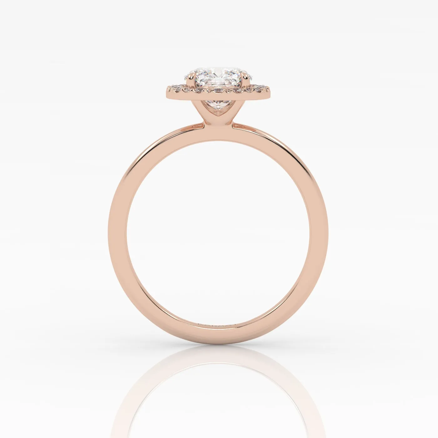 The Cushion Solitaire with Halo