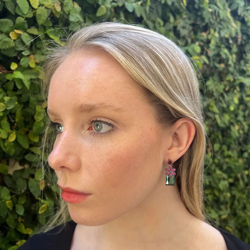 Valentina Green Earrings