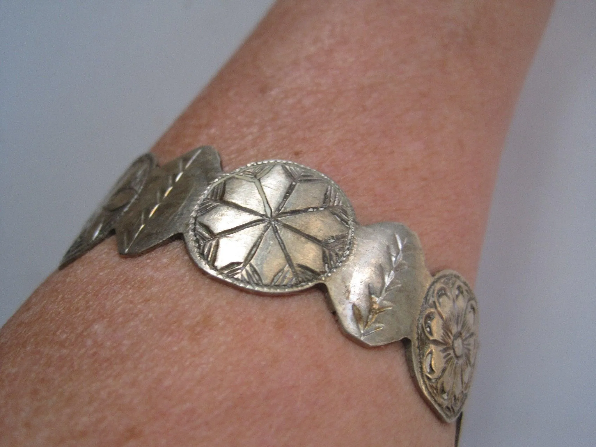 Vintage Berber Silver Bracelet