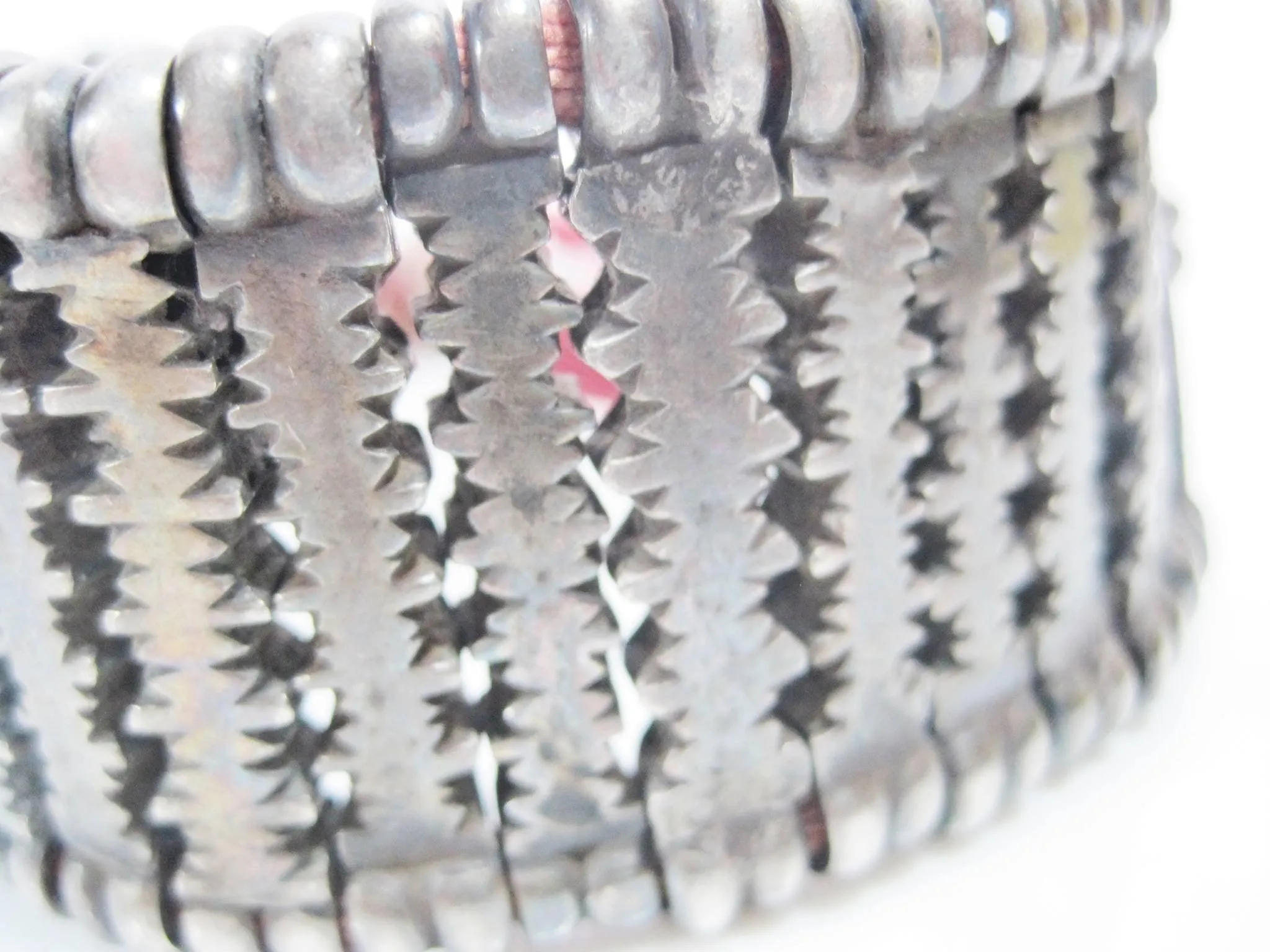 Vintage Indian Silver Bracelet from Rajasthan