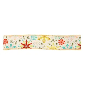 Vintage Snowflakes Non-Slip Headband