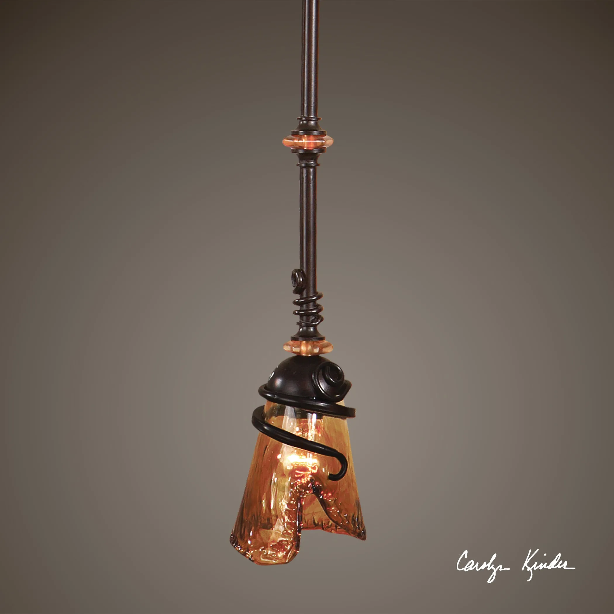 Vitalia Oil Rubbed Bronze Mini Pendant