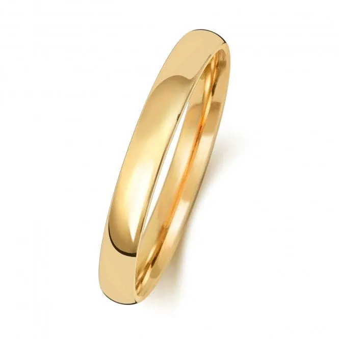 Wedding Band 18K Slight Court 2.5mm-1.7 Wedding  Ring WQ112H/I