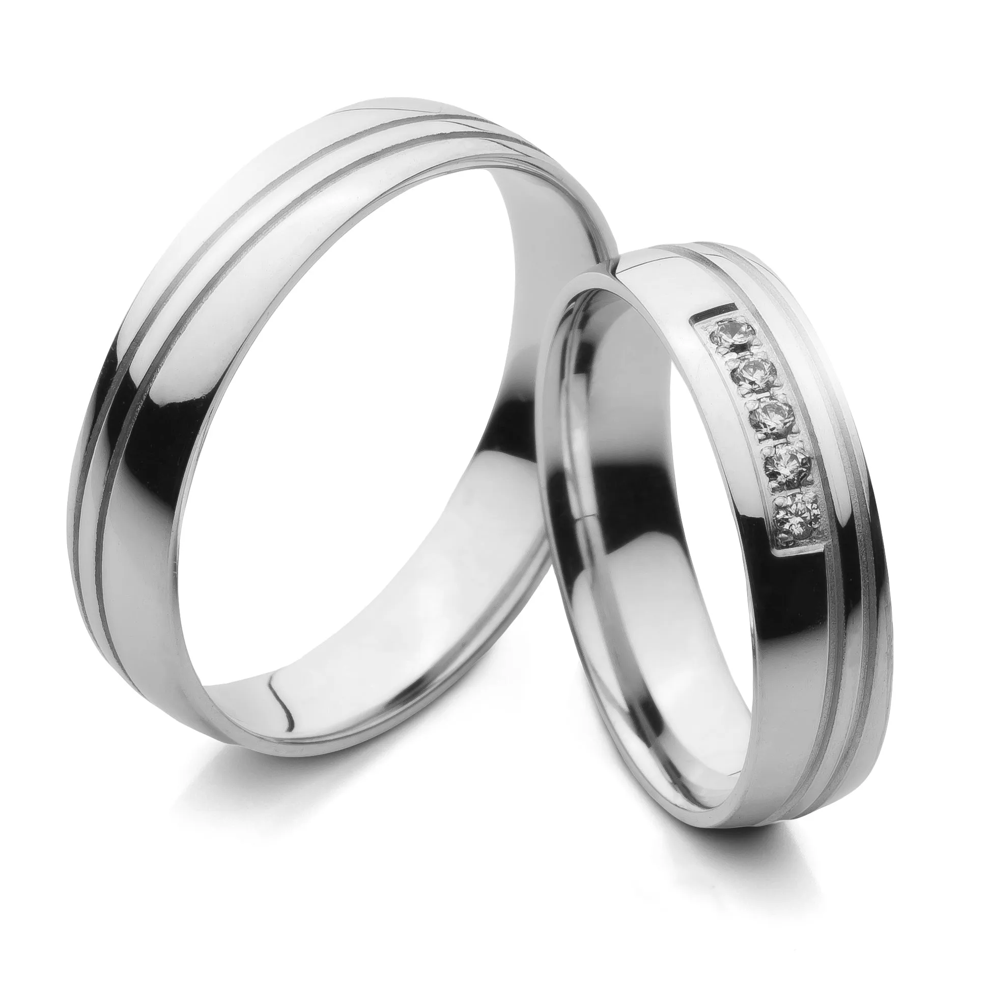 Wedding Band Set (Promise Rings) 4235