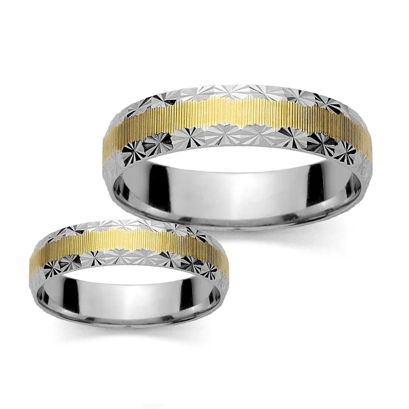 Wedding Band Set (Promise Rings) 456