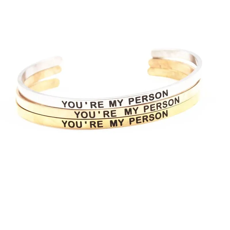 You're My Person Bracelet